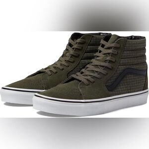 Vans Sk8-Hi Ripstop Canvas Grape Leaf Sneakers